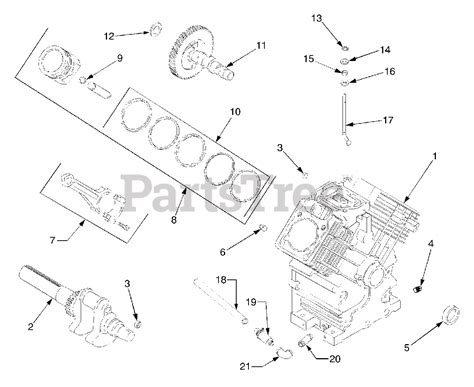 Cub Cadet Gt 3200 14a 692 010 Cub Cadet Garden Tractor Crankcase