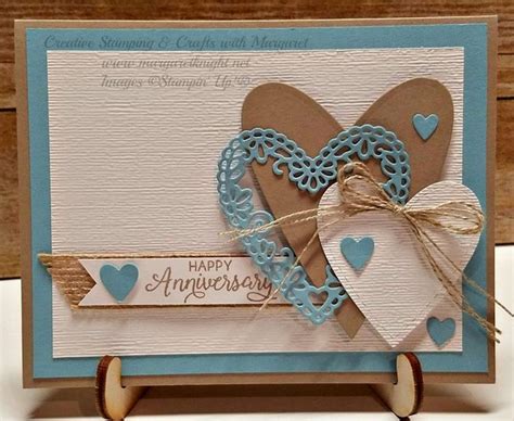 anniversary card using meant to be stamp bundle from stampin up anniversary cards handmade