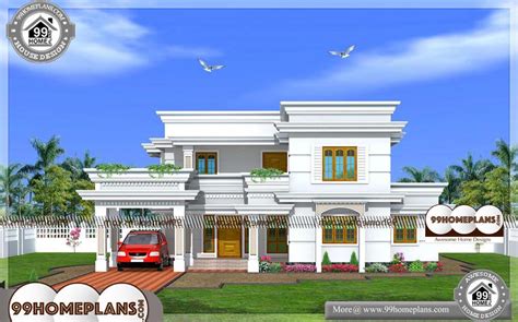 Kerala Style Double Floor House Plans And Elevations Home Alqu