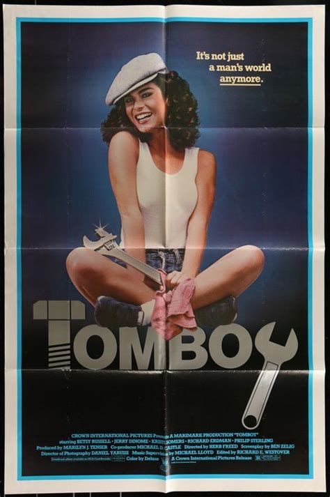 Pin By Les Carpenter On Movie Posters Tomboy Movie Betsy Russell Tomboy