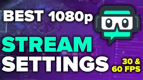 Best Settings For Streamlabs Obs Advancegre