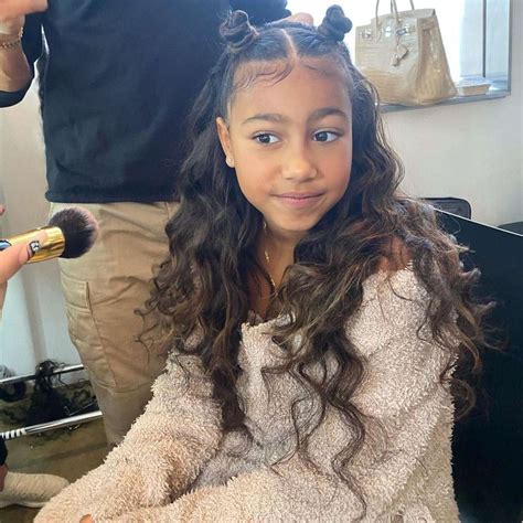 Kim Kardashian West Shares Photos Of Daughter North 7 In Hair And Makeup Playing Dress Up