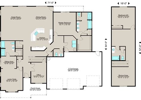 Lexar Homes Energy Efficient Custom Home Builder Floor Plans House