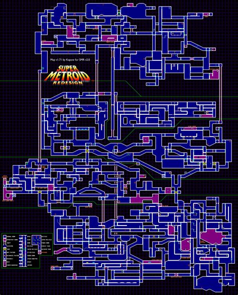 Super Metroid Map Super Metroid Metroid Metroid Map
