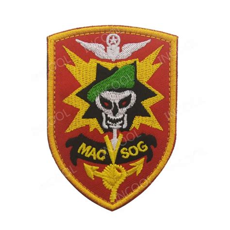 3d Embroidery Patch Military Assistance Command Morale Patch Tactical