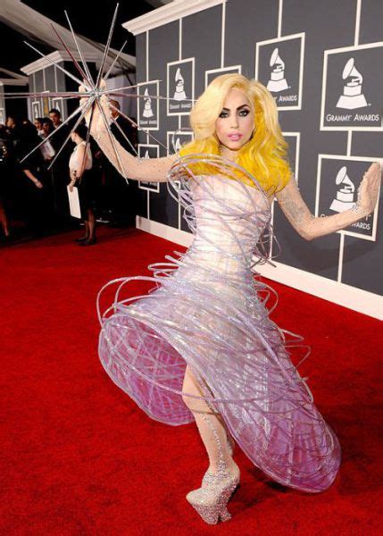 Lady Gagas Outlandish Outfits 50 Pics