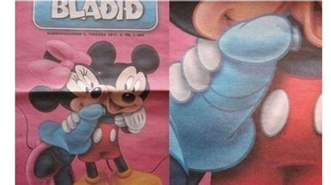 This Picture Of Mickey Mouse And Minnie Mouse R Mildlypenis