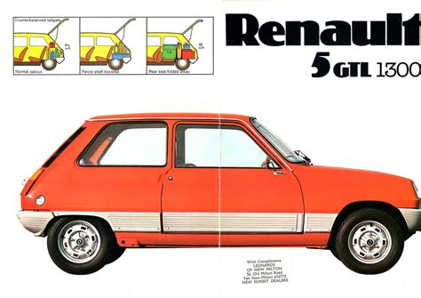 1976 Renault 5 Gtl Brochure Scan A Photo On Flickriver