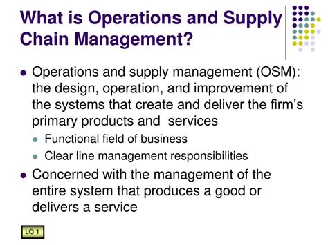 Ppt Operations And Supply Chain Management Powerpoint Presentation