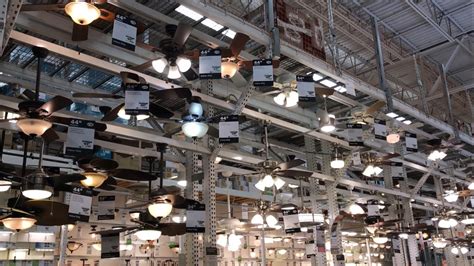 Guaranteed low prices on all modern lighting and accessories + free shipping on orders over $75! Ceiling Fans on Display at Home Depot (2017) Salem MA ...