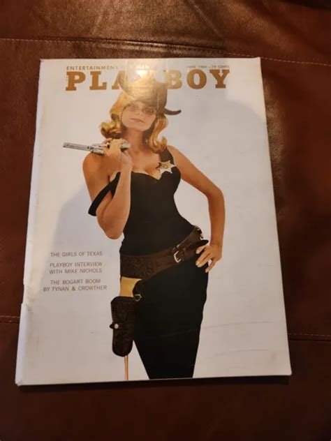 Playboy Magazine June Playmate Kelly Burke Girls Of Texas