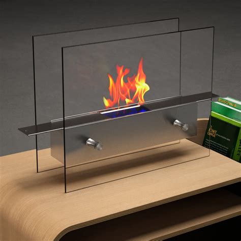 Moda Flame Ibiza Ventless Tabletop Bio Ethanol Fireplace N4 Free Image