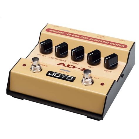 Acoustic Guitar Preamp Di Box Pedal On Stage Oz