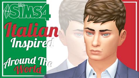 The Sims 4 Create A Sim Italian Inspired Around The World Cas