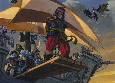 Walk The Plank Art From Magic The Gatherings Ixalan Set Advanced