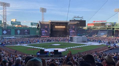 Fenway Concert Seating Chart Def Leppard Elcho Table