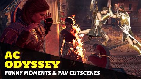 Funny Moments Favourite Cutscenes Assassin S Creed Odyssey YouTube