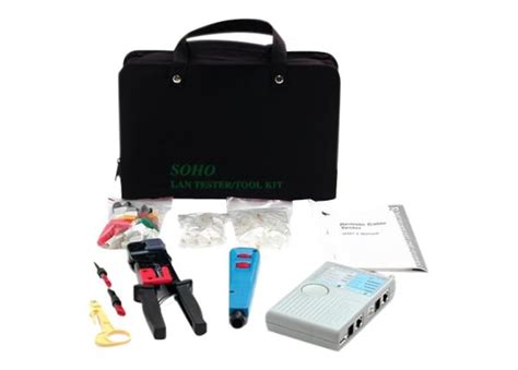 Professional Rj45 Network Install Tool Kit With Carrying