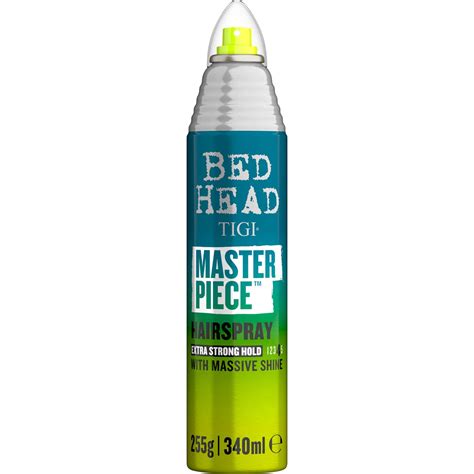Bed Head By Tigi Masterpiece Shiny Hairspray For Strong Hold And Shine