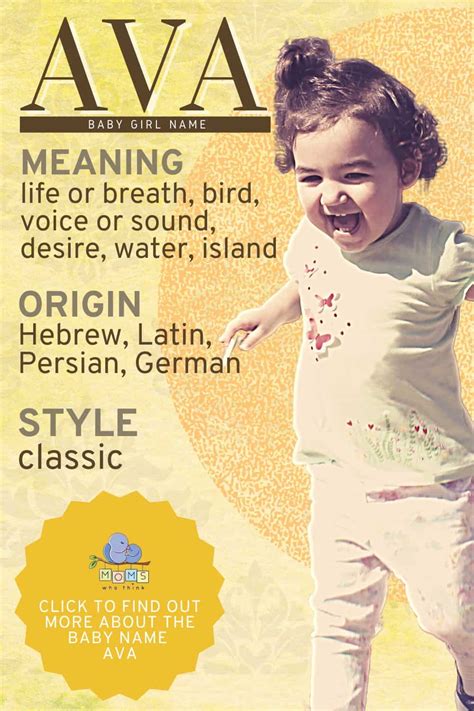 Ava Name Meaning Origin Middle Names For Ava