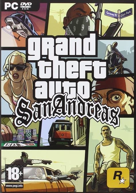 Grand Theft Auto San Andreas Pc Cd Uk Pc And Video Games