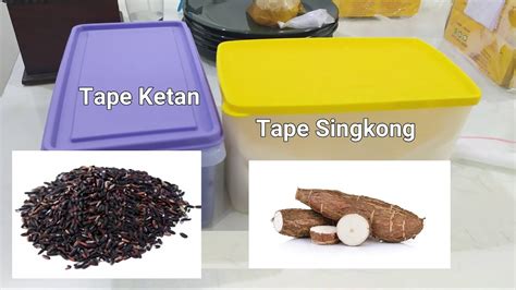 Bagaimana cara membuat tapai dari singkong dan ketan dengan menggunakan ragi? Resep & Cara Membuat Tape Kentan dan Tape Singkong (Mudah ...