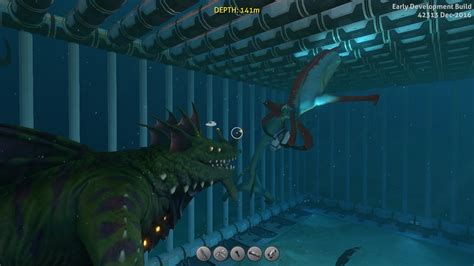 Subnautica Reaper Leviathan Killed A Sea Dragon Youtube