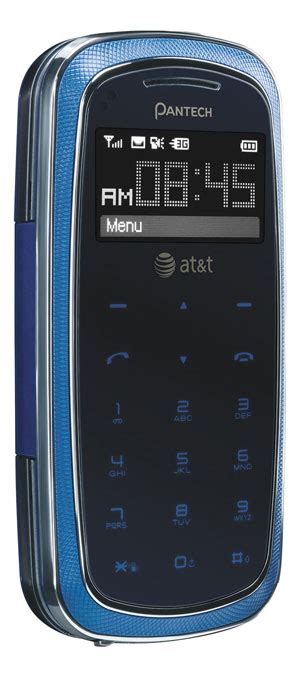 Pantech Impact P7000 Phone Blue Atandt Cell Phones