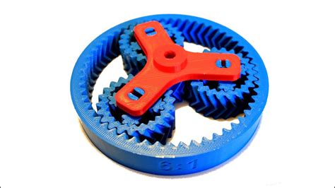 3d Printed Planetary Gear Youtube
