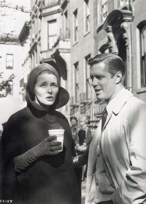 Patricia Neal And George Peppard In Breakfast At Tiffany S Classic Hollywood Film