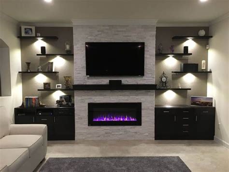lareira elétrica conheça as vantagens e desvantagens 49 modelos trendy living rooms living