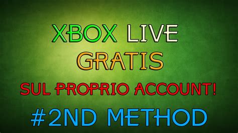 Xbox Live Gold Gratis Funzionante Al 100 2015 2 Youtube