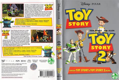 Jaquette Dvd De Toy Story 1 Et 2 Cinéma Passion