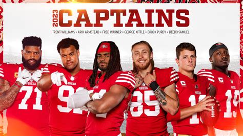 Kittle Warner And Four More Selected As 2023 Team Captains