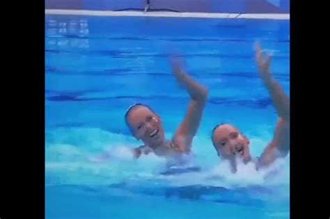 watch israeli olympic swimmers perform on madhuri dixit s aaja nachle win hearts