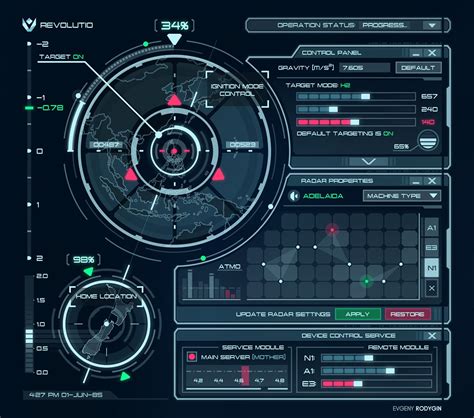 Sci Fi Ui Personal Work On Behance Interface Design Sci Fi Ui User