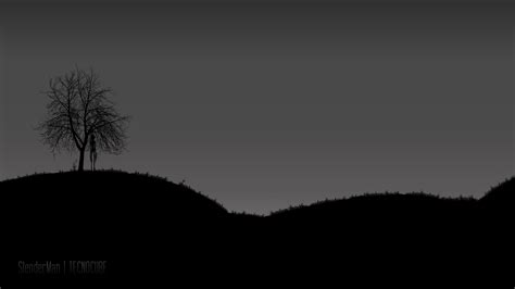 Slenderman Silhouette Background By Tecnocube On Deviantart