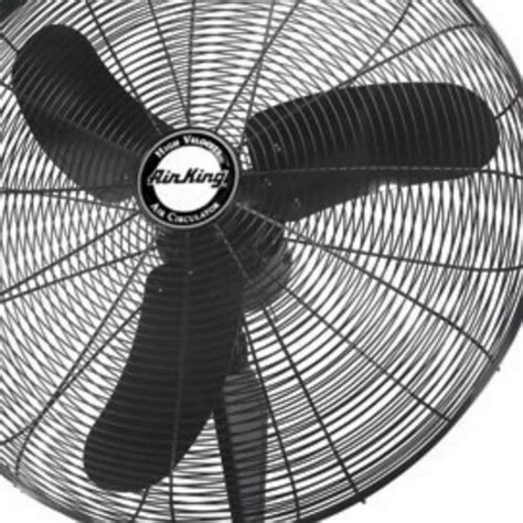 Air King 30 14 Hp 3 Speed Indoor Industrial Oscillating Wall Mount Fan