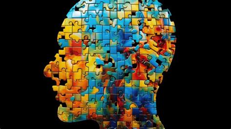 Premium Ai Image Abstract Human Head Made Of Puzzle Psychology Brain