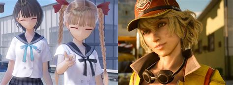 Blue Reflection And Final Fantasy Xv Costume Collaboration Opens
