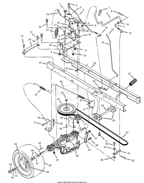 Murray Lawn Mower Parts Diagram Drive Belt Genuine Murray X Ma