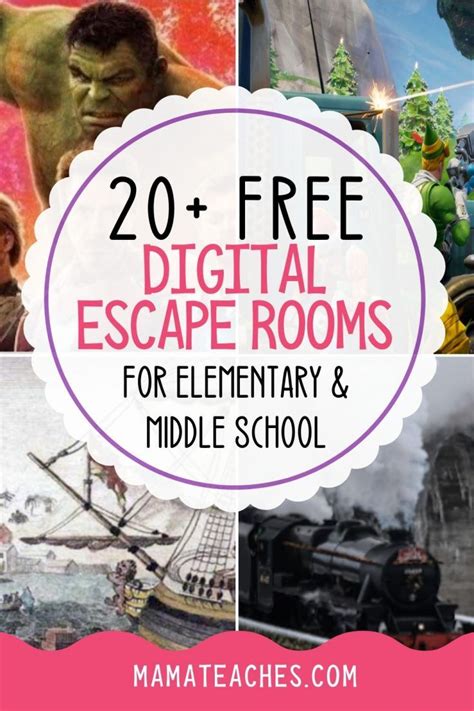 Today book no escape adventure. 25+ Free Digital Escape Rooms {Free!} - Mama Teaches ...