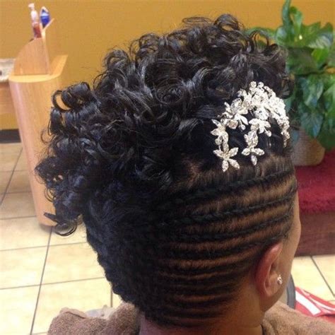 Fancy Asymmetrical Updo For Black Women Cool Braid Hairstyles Braided