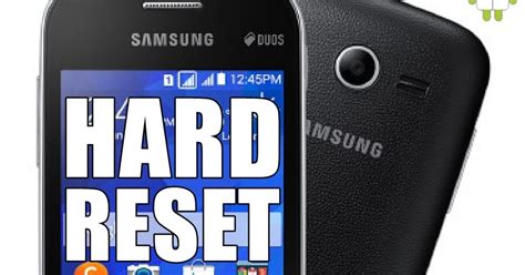 Uti Cell Hard Reset No Samsung Galaxy Pocket 2 Sm G110