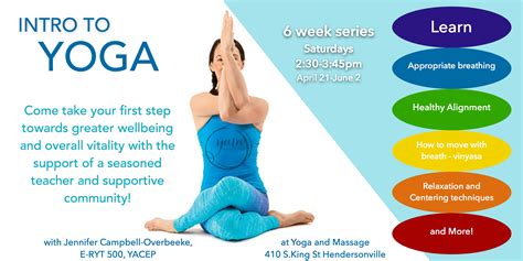 Intro To Yoga Series Hendersonville Nc Campbell Yoga