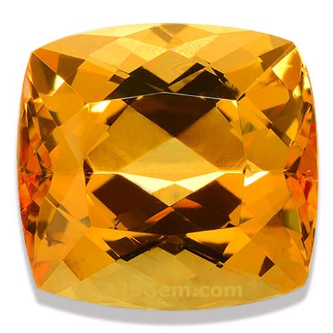 Natural Imperial Topaz From Brazil At Ajs Gems