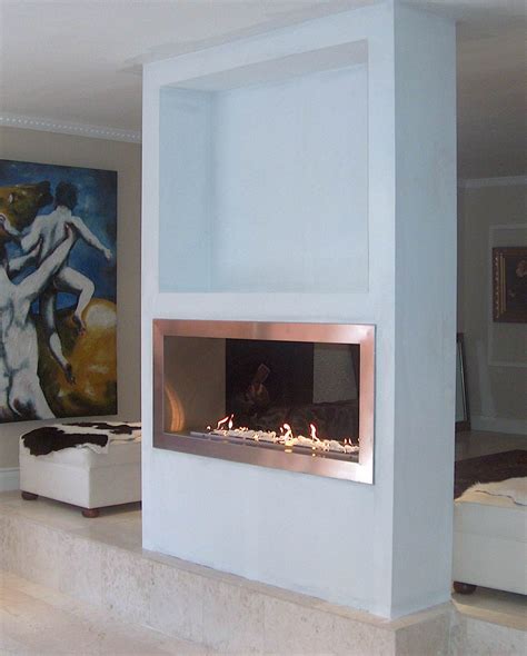 Two Sided Electric Fireplaces