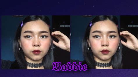 If you're looking for baddie aesthetic outfit ideas, look no further. MY BADDIE MAKEUP LOOK 😈 | AESTHETIC 🖤 - YouTube