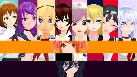 Yandere Simulator Rival Introduction Videoversion Mmd Youtube