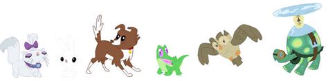 Animals And Other Species Bases On Mlp Bases Deviantart